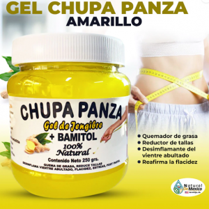 Gel Chupa-Panza Amarillo 250 GMS.