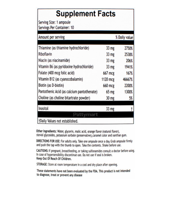 Suplemento Bedo Try 50,000 10 Ampollas de 100ml. - Image 2